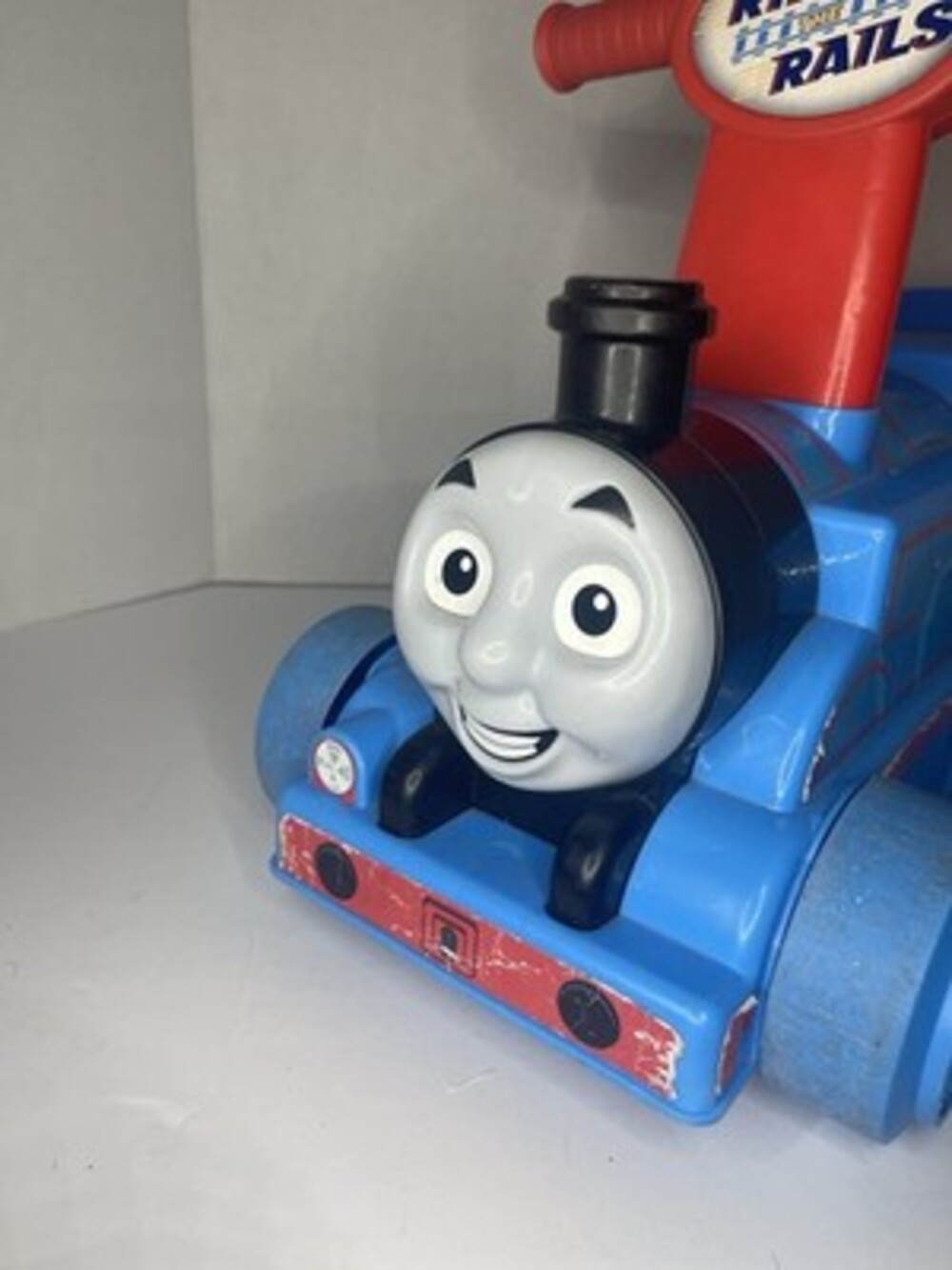 RARE Jakks Pacific Thomas The Train Tank Engine Activity Ride On Push N’ Scoot - Picture 3 of 13